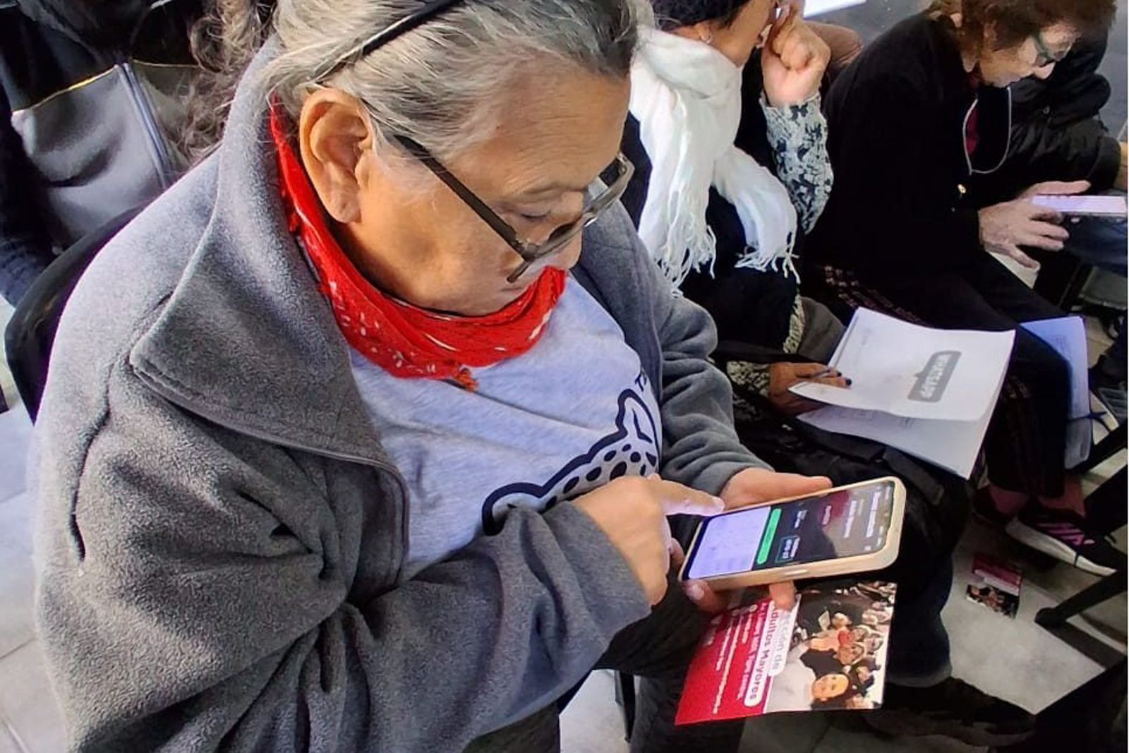 Tigre realizó talleres de Inclusión Digital para adultos mayores en distintos polideportivos del distrito