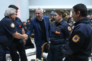 Día del Bombero Voluntario: Julio Zamora reconoció la labor y trayectoria de los agentes de Tigre