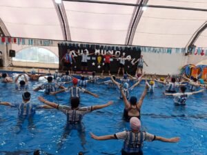 Aquagym Mundialista en Tigre: vecinos disfrutaron de una jornada recreativa en los polideportivos municipales