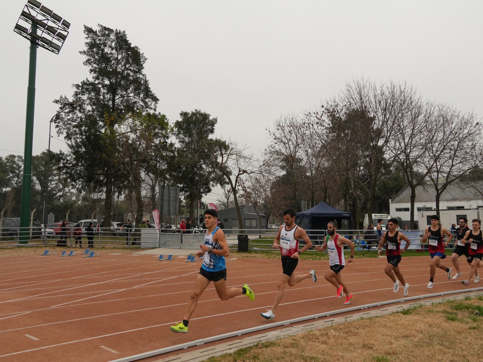 La pista de atletismo Abel Acevedo de Tigre fue sede del Torneo de Invierno Porteño