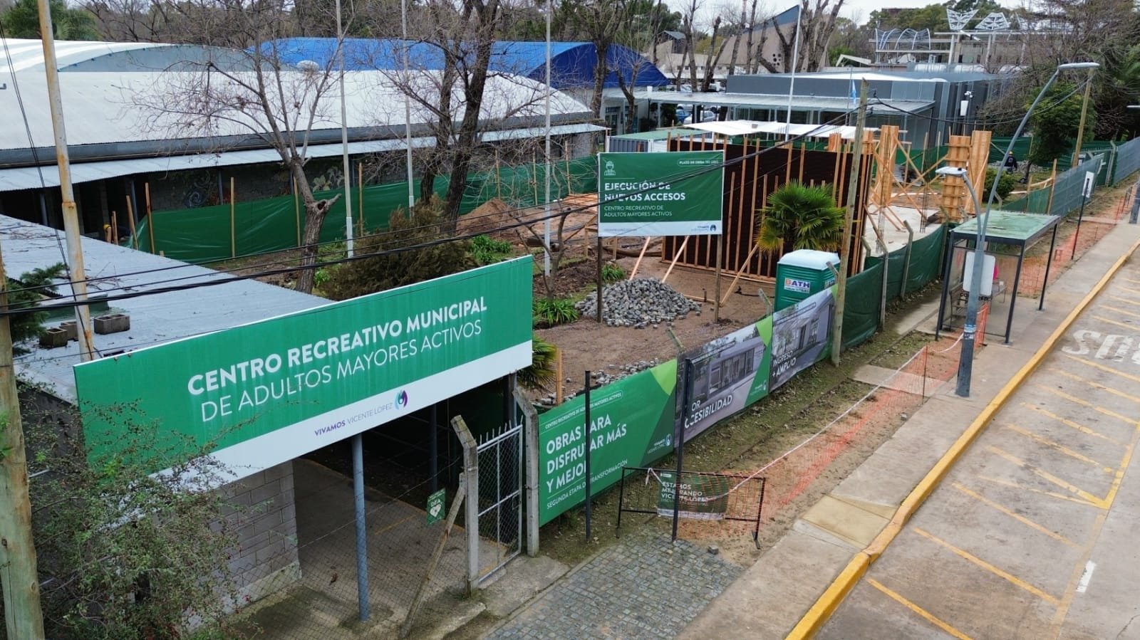 Vicente López avanza con nuevas obras en el Centro Recreativo de Adultos Mayores