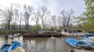 San Isidro retiró la draga varada desde 2016 y avanza con la recuperación de la costa