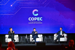 El lanzamiento del COPEC reunió a más de 800 representantes del sector tecnológico y de la innovación