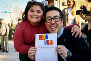 Nardini inauguró nuevas cuadras de pavimento en Grand Bourg y destacó el modelo de gestión de Malvinas