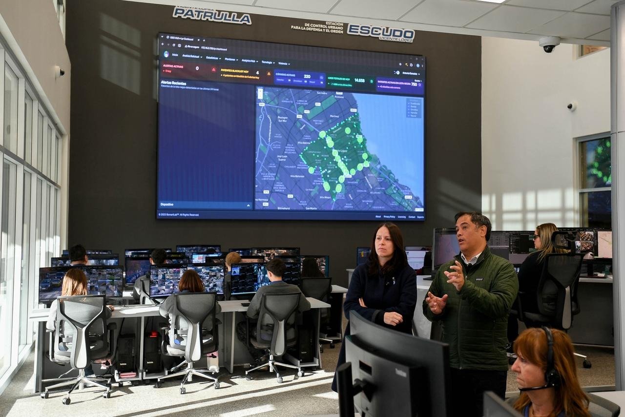 Vicente López amplía el Muro Digital con nuevas cámaras lectoras de patentes
