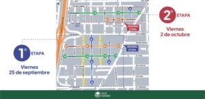 Beccar comenzó a implementar un nuevo esquema de circulación para mejorar la seguridad vial