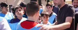 Fernando Moreira inauguró un nuevo espacio multideportivo en el Parque José Hernández